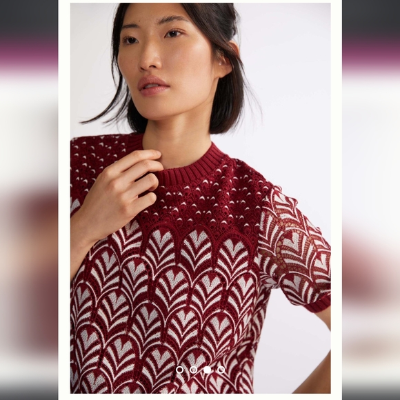 Daniel Rainn lace blouse size large - Picture 3 of 9